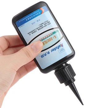 50ml Uv Glue K-300 Uv Curing Glue Transparent Crystal And Glass Glue With Uv Flashlight