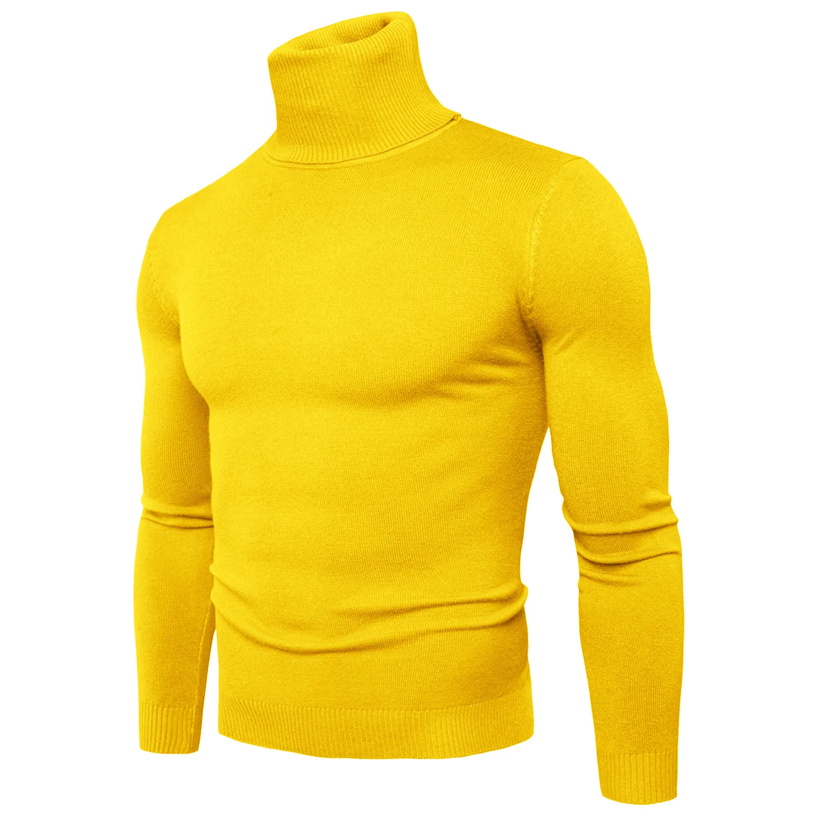 

Men's T-shirt Sportswear T-shirts loose tee-shirt Tops gym High collar Solid O-neck High-Quality Summer long-sleeved Chemise