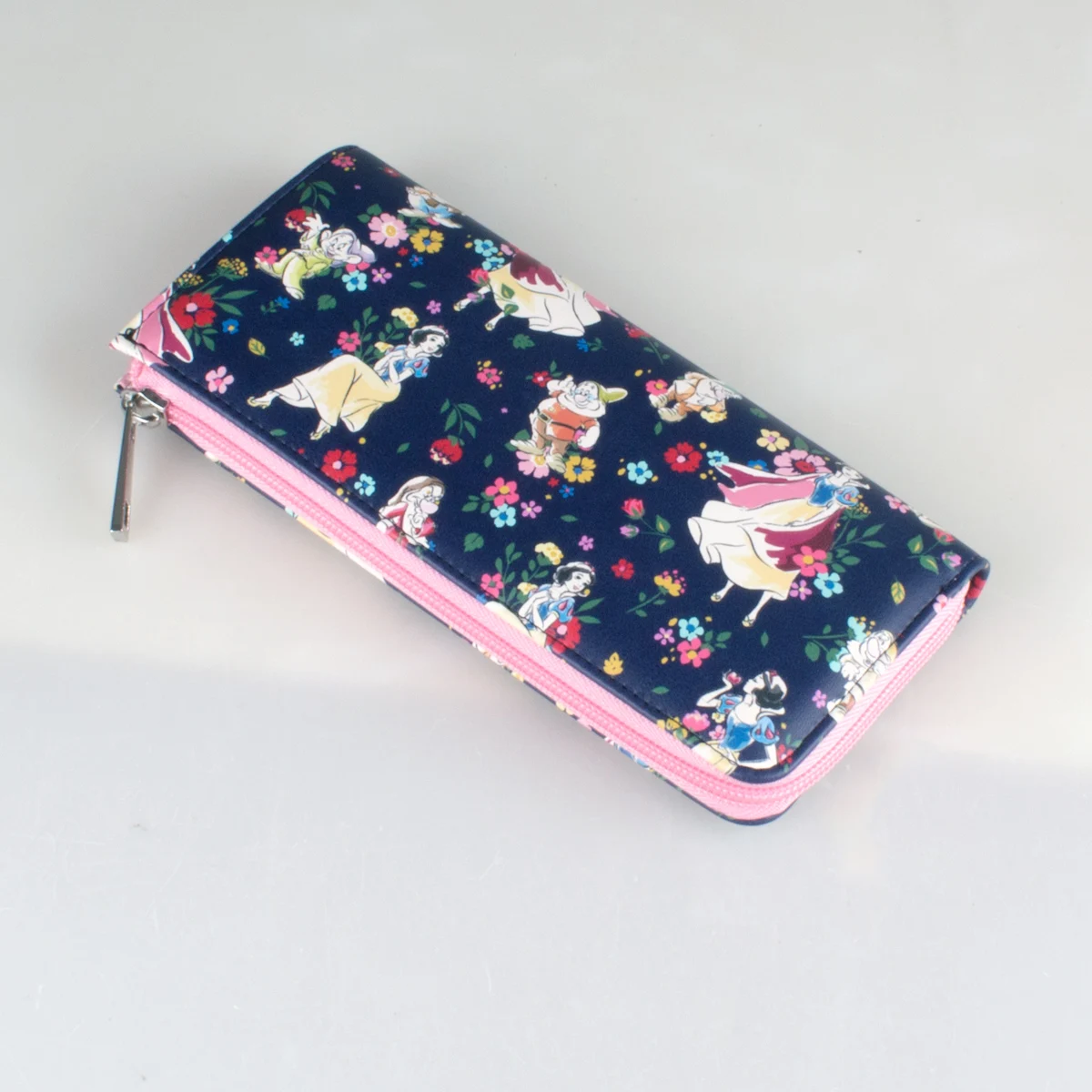 Disney Snow White Print Zipper Wallet Fashion Personalized Card Holder Coin Purse