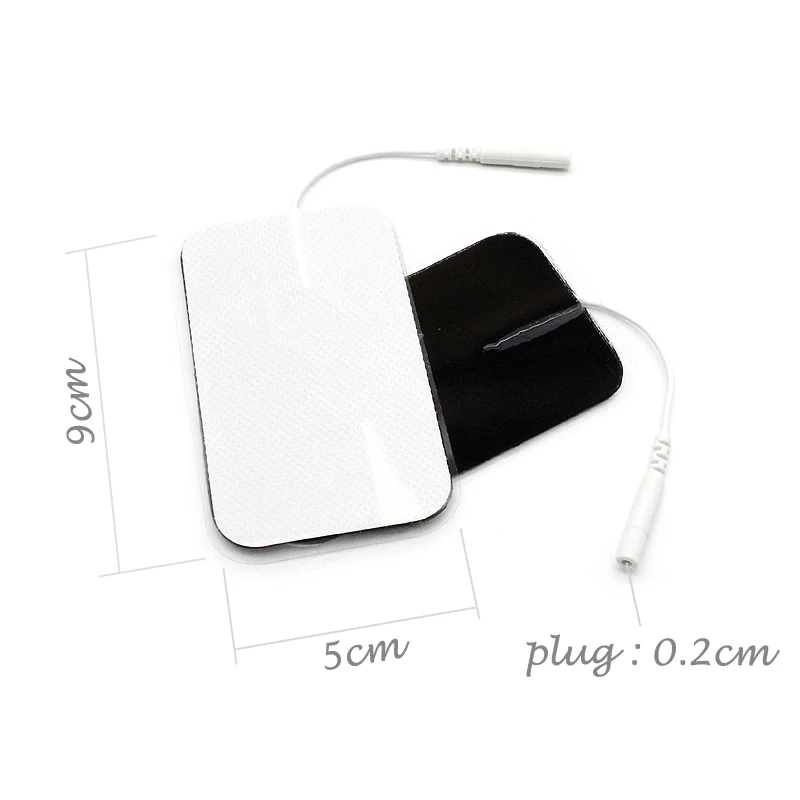 Electrode Pads Muscle Stimulator EMS Self Adhesive Replacement Tens Electrode Pads Conductive Gel Pad Pulse Slimming Massager Electrical Muscle Stimulator