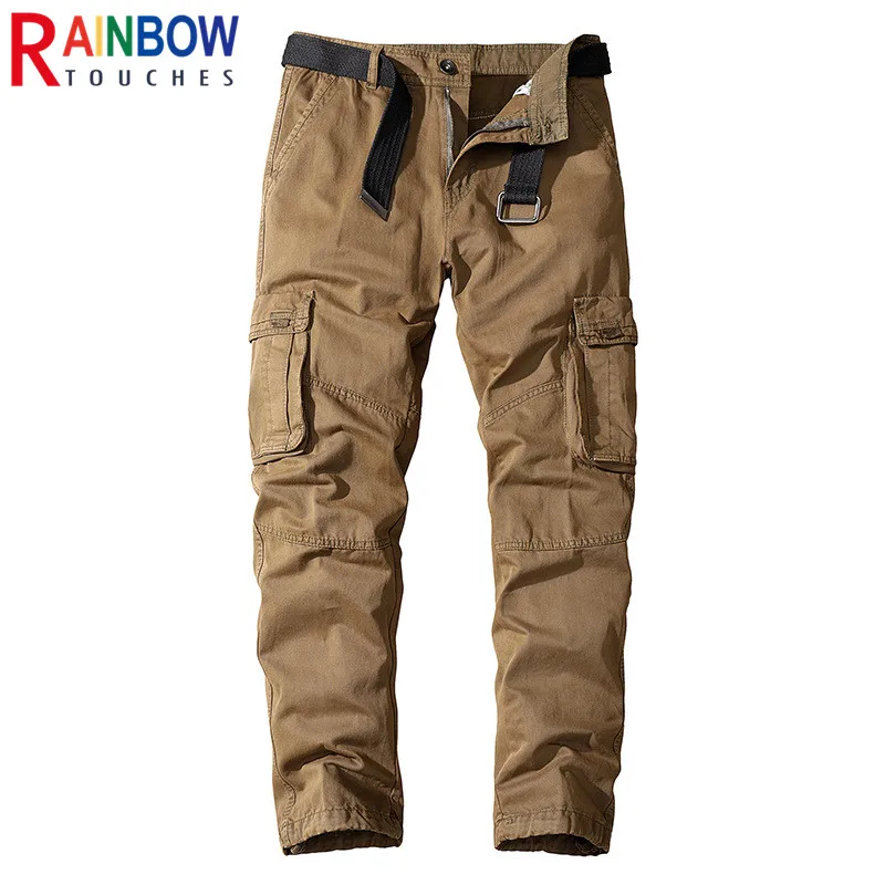 Cargo Pants Military Cargo Pants Men Casual Pants Rainbowtouches Cargo Pants Casual Fashion Sports Training Outdoor Trousers Mens Military Pocket Solid Straight
