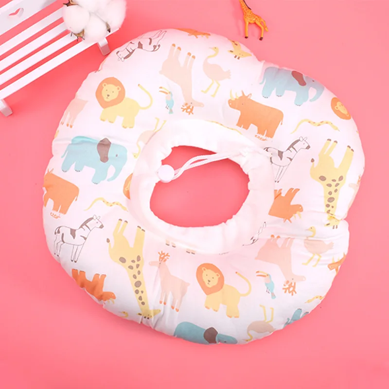 Printed Cotton Anti-bite Lick Cat Dog Elizabeth Collar Aerated Wound Protective Pet Kitten Shame Ring Neckband After Surgery