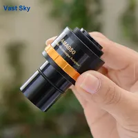 0.37X 0.5X 0.75X Focusable Microscope Electronic Eyepiece C Mount Adapter Lens to 23.2mm Interface For Video Microscope Camera 1