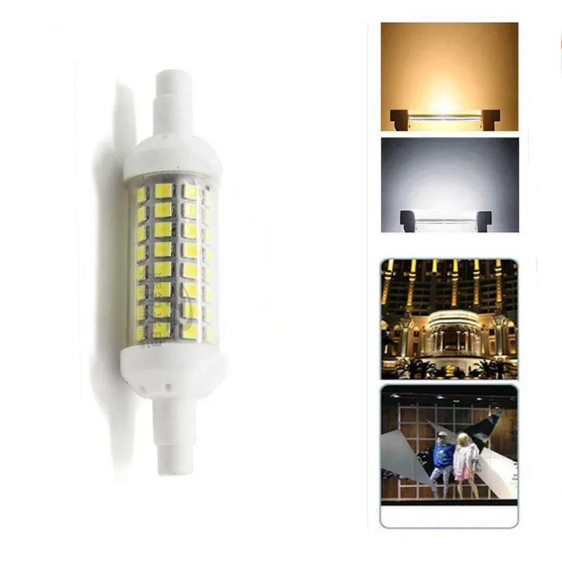 

R7S LED 78mm 118mm r7s Light Bulb 20w 30w 12w SMD 2835 Lampada LED Lamp 220V corn light Energy Saving Replace Halogen Light