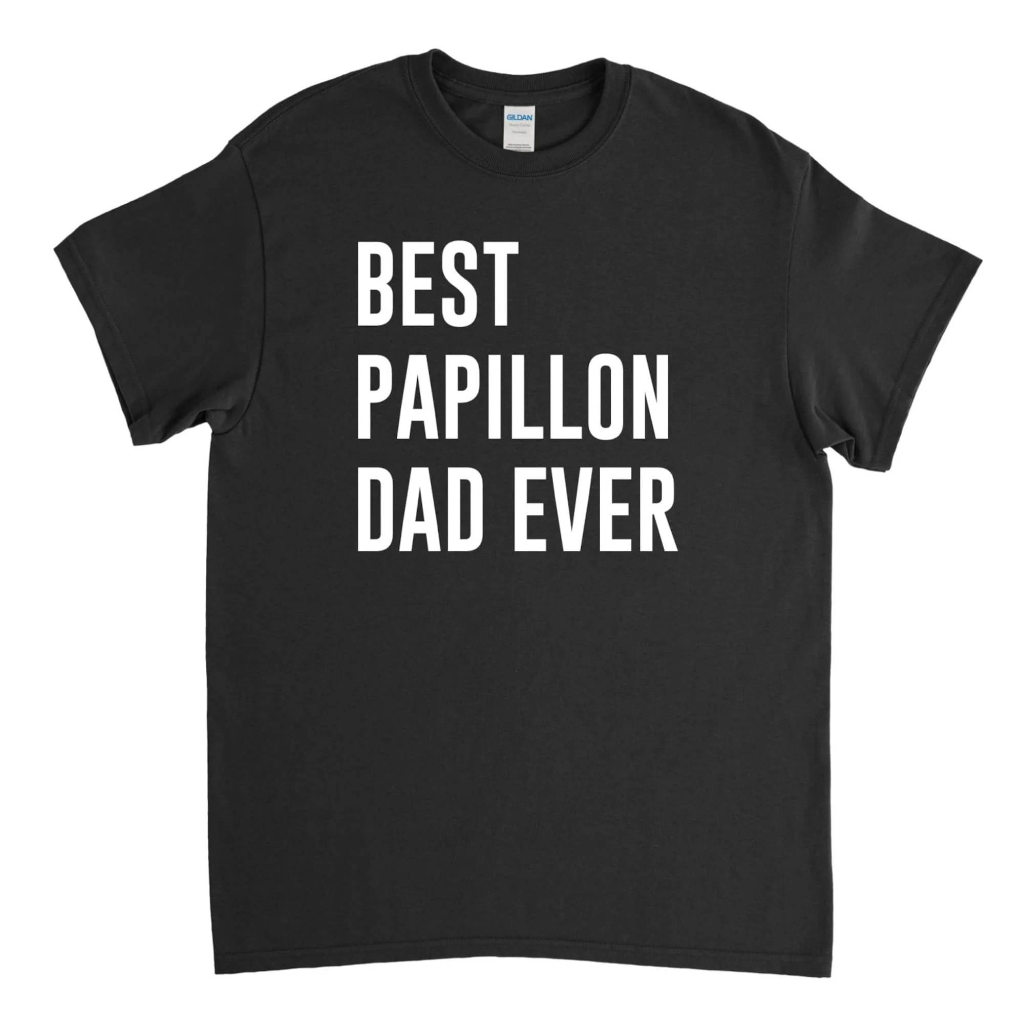Papillon Dad Best Papillon Dad Ever Papillon Shirt