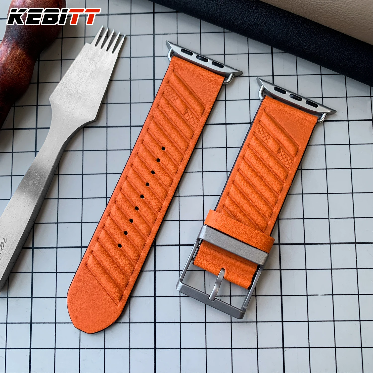 (Silver)OrangLeather