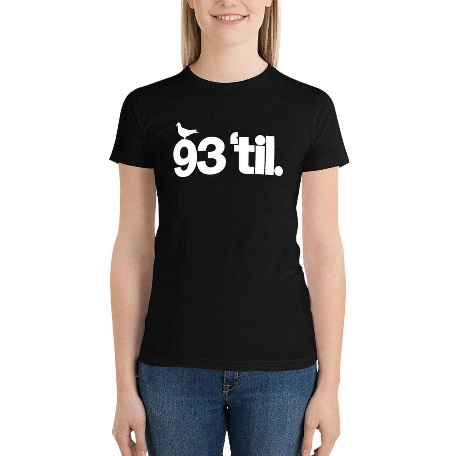 

93 Til T-Shirt Blouse cute tops aesthetic clothes T-shirts for Women