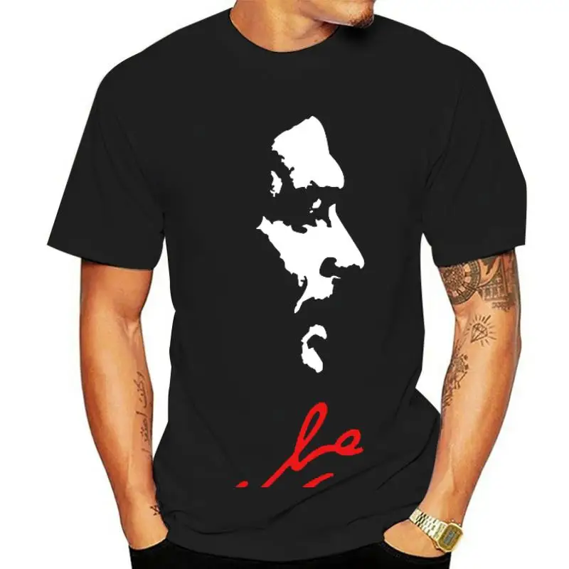 

Футболка Che Guevara, Мужская Классическая футболка знаменитости, хлопковая Футболка оверсайз с принтом