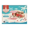 DIY Manual Assembly Model Car Wooden Retro Bus 3D Puzzle Camper Van Children Boy Girl Gift Educational Toys Home Decoration 5