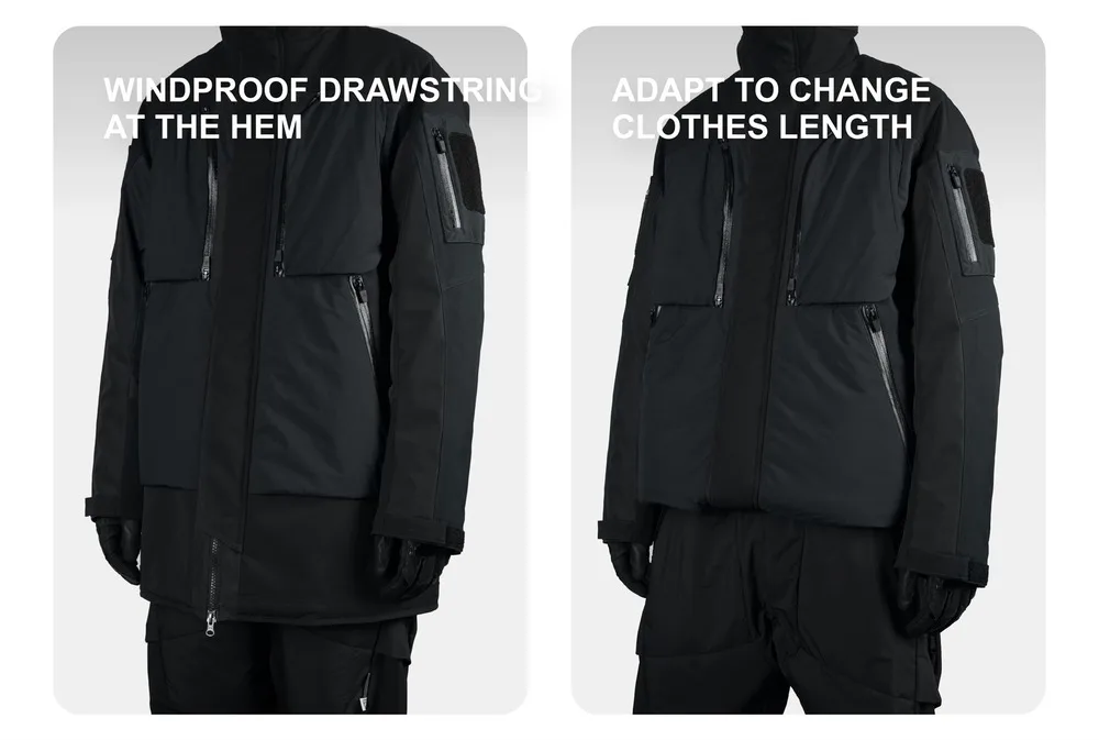 Reindee Lusion 24aw Insulated jacket primaloft gold cold and water resistant multipocket techwear gorpcore
