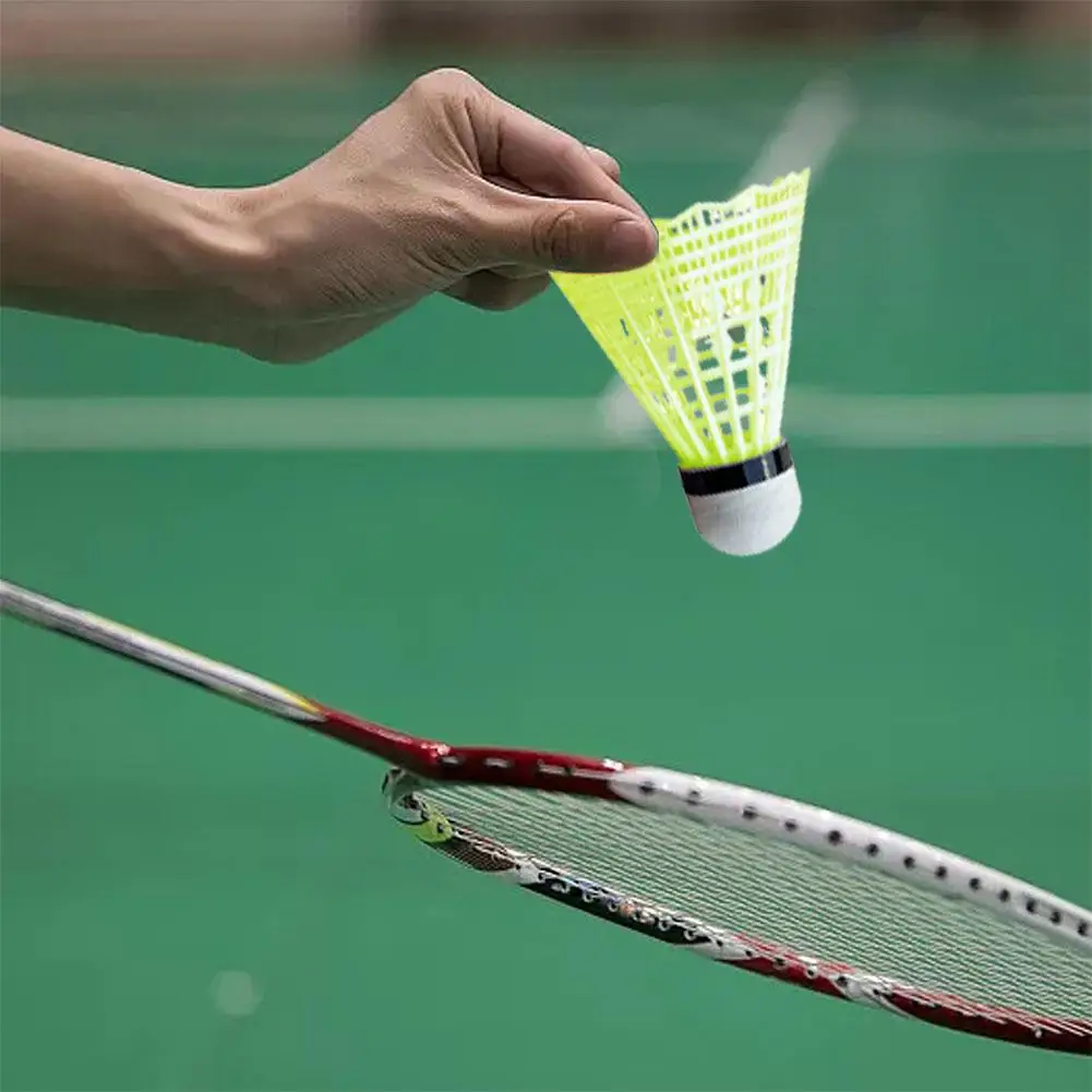 Badminton Shuttlecock 10PCS Green Portable Badminton Travel Training Outdoor