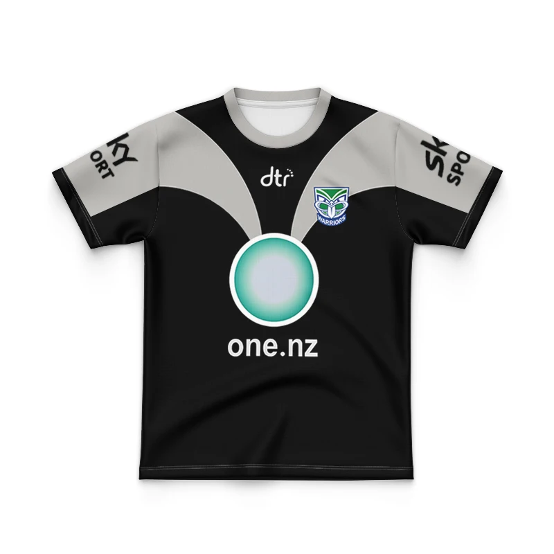 thumbnail image 1 of Réplica de la camiseta ANZAC ROUND para hombre de los New Zealand Warriors para niños de 2024, 1 of 5