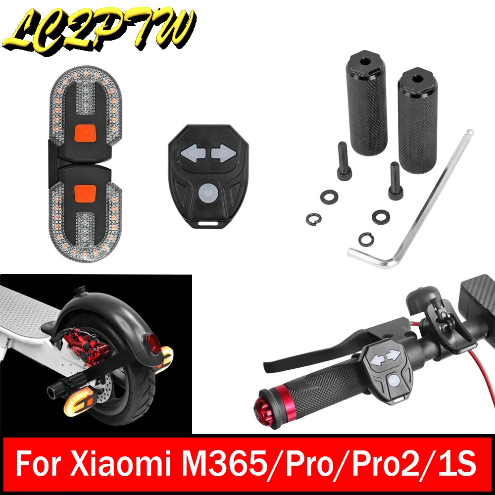

Turn Signals for Xiaomi M365 Pro Mi3 Pro 2 Rear Light Smart Remote Control Electric Scooter Light Safety Warning Taillight