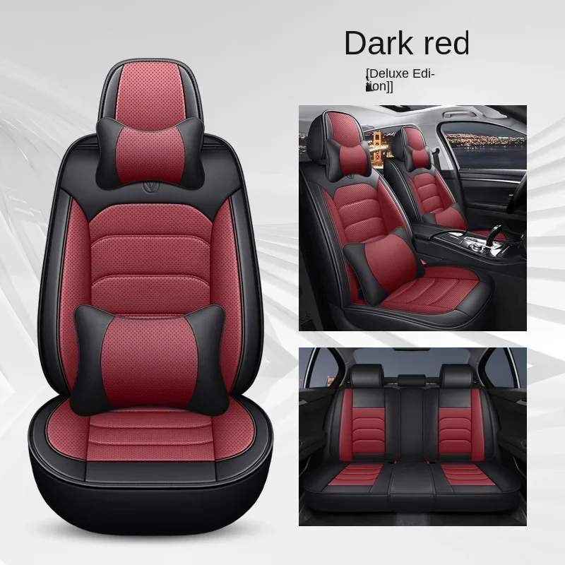 Black red 5 seats