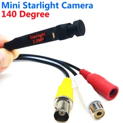 Compact Starlight HD Camera with 140° Wide Angle Lens - PAL