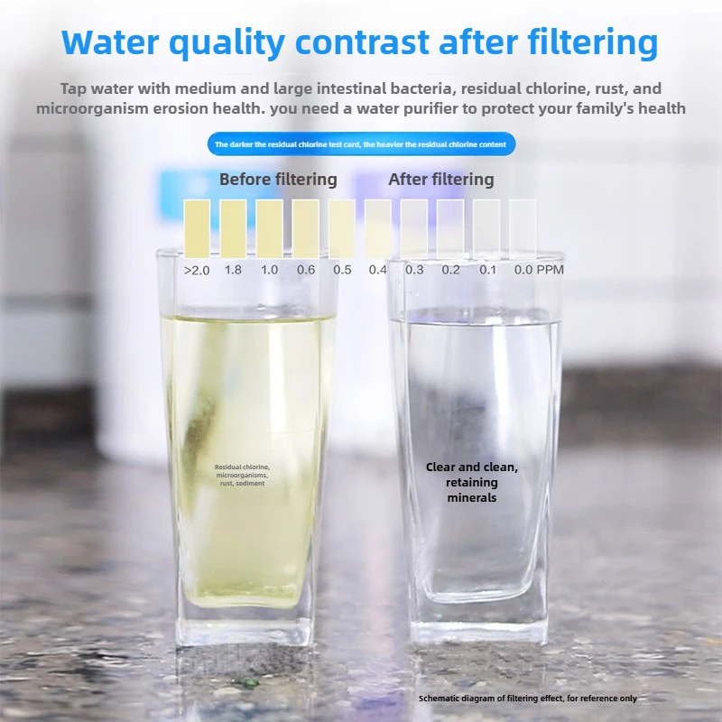 Water purifier Household direct drinking tap water filter Kitchen front desktop purification Ultrafiltration machine
