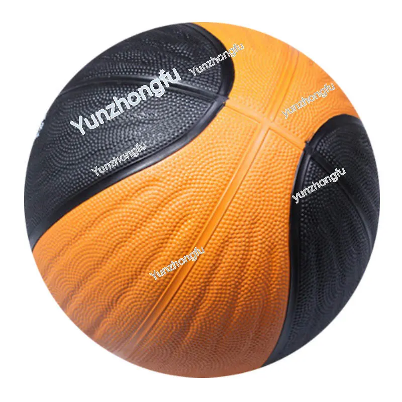 

Corrugated Color No. 7 Standard Basketball Student Training Rubber Basketball Teaching Ball
