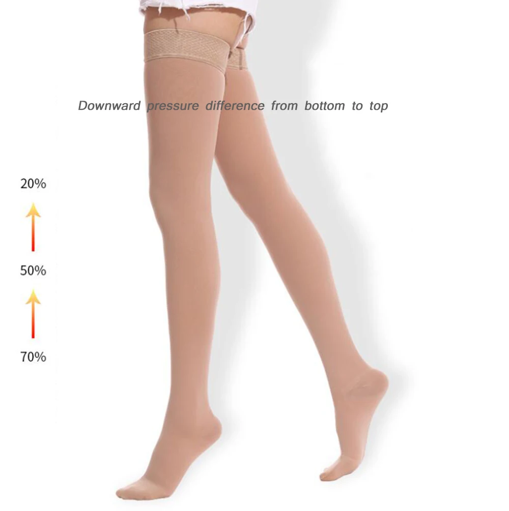 Nine points elastic pressure socks varicose veins in the tube of the nurse varicose socks silicone antiskid four seasons general