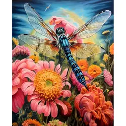 Vibrant Animal-Themed DIY Acrylic Painting Kit - Ideal for Home Decoration and Art Gifts (Clear)