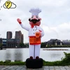 Customized Beer Shop Outdoor Advertising Decoration Inflatable Mascot Restaurant Cooking Chef Balloon Air Sky Dancer With Blower 3