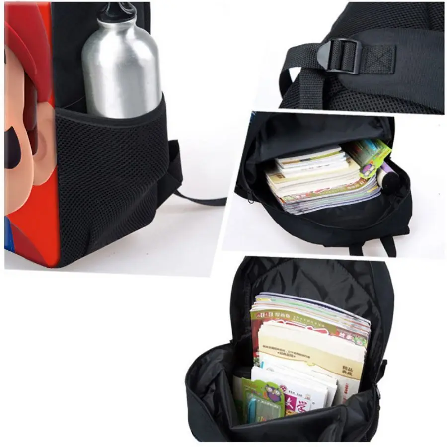 The Amazing Digital Circus Backpack Creative Cartoon Jax Pomni Anime Game School Bag Set Large-Capacity Laptop Mochila Kids Bag