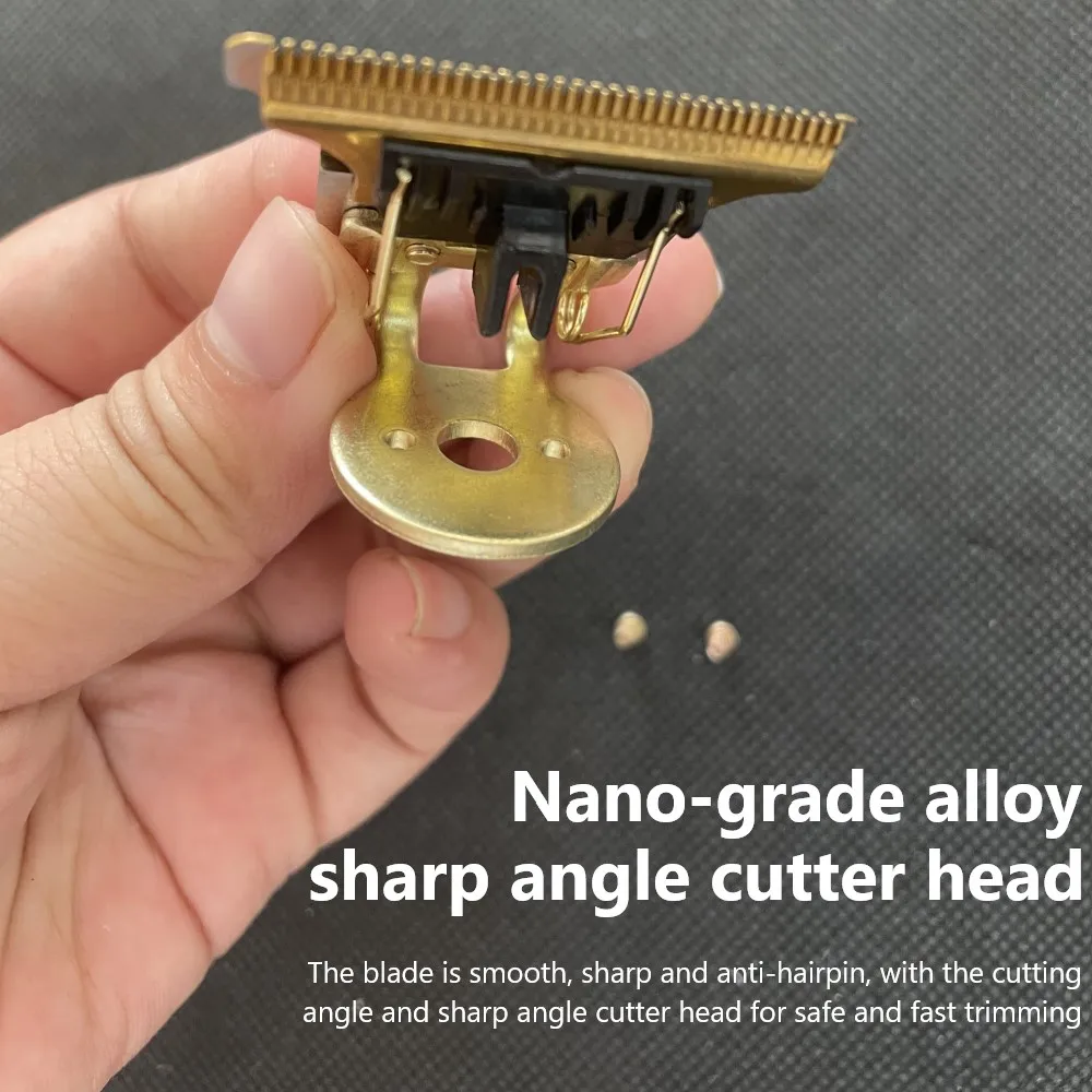 4Pcs/Set Size 1.5/3/4.5 T-Blade Men's Hair Clipper Trimmer Limit Comb Guide Combs Barber Replacement for T9 Trimmer 5