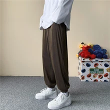 

Spring new Hong Kong windside view loose large size couldad casual pants