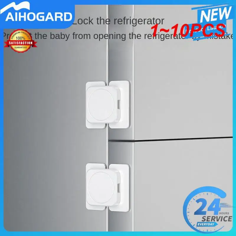 

1~10PCS Child Safety Home Refrigerator Lock Baby Anti Open Fridge Freezer Door Locks Multifunctional Cabinet Buckle Toddler Kids