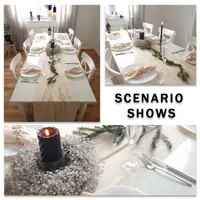 Gauze Table Runner Cotton Cloth Linen Cheesecloth Solid Color Washable Can Be Handmade For Tablecloth Wedding Decor Arch 5