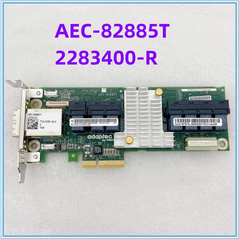 

AEC-82885T 2283400-R 12Gbs 32-портовая Плата расширения SAS SATA