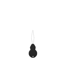 12-Piece Needle Threader Set with Plastic Wire Loop (Black)