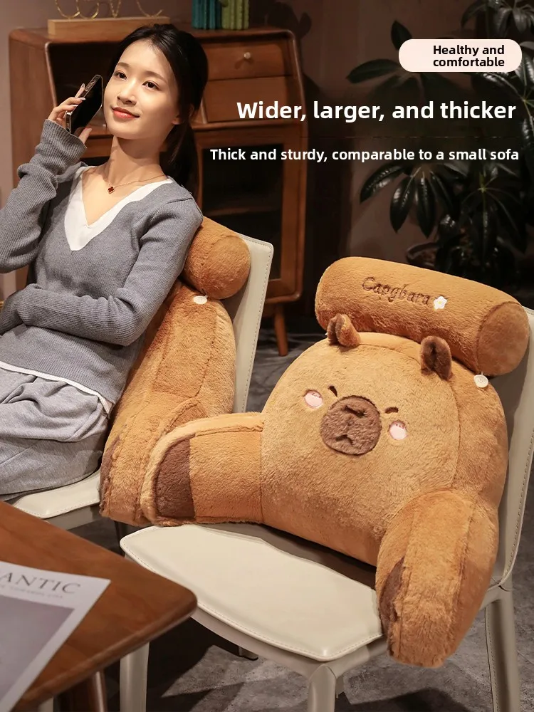 Cavy Plu Toy Girl Doll Bear Nosed Guinea Pig Pluie Hable Pillow Cuion Soft Stuffed Animal for Kids And Adults