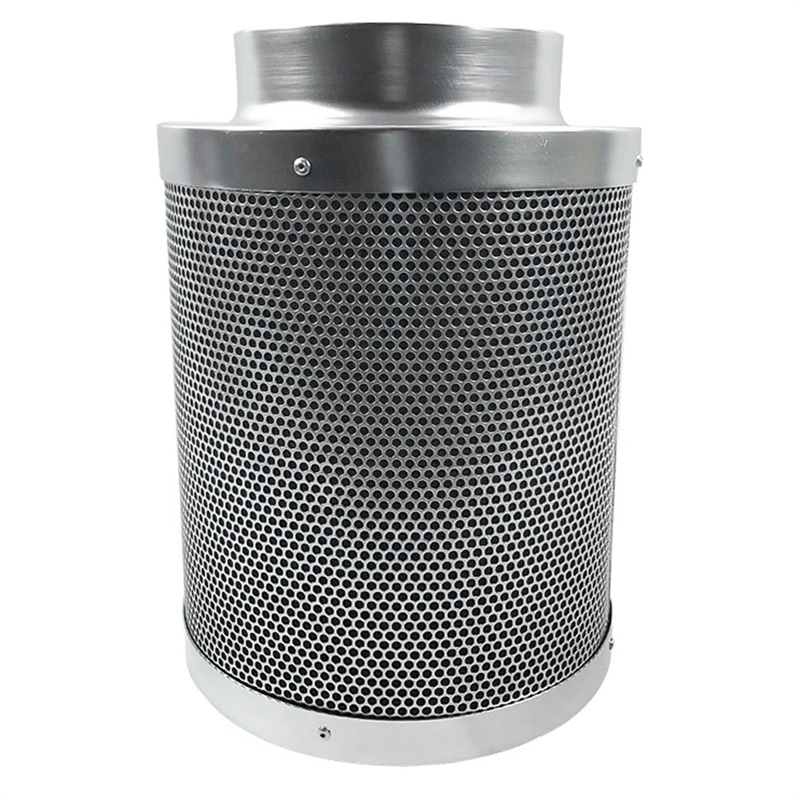 4 Inch Air Carbon Filter Odor Control Reversible Flange Pre-Filter Included Smelliness Scrubber Parts Kit For Grow Tent Rooms air carbon filter