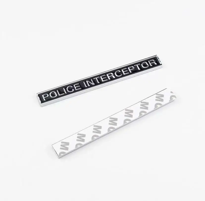 

Металлический полицейский перехватчик эмблема значок наклейка логотип