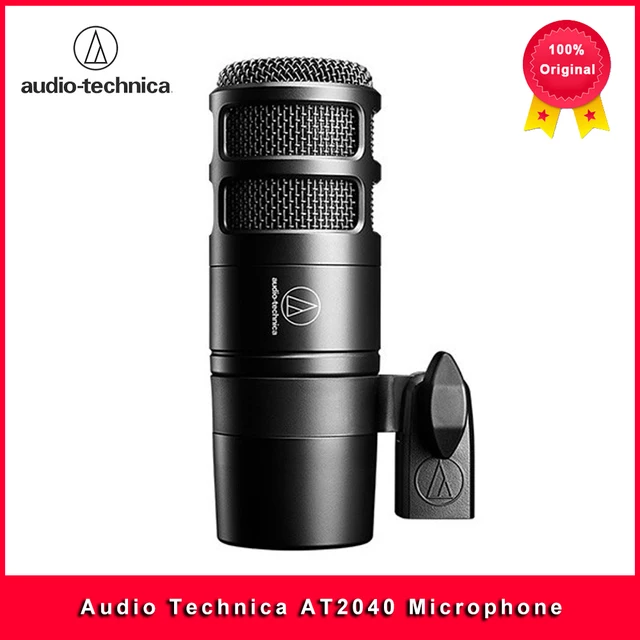 100% Original Audio Technica AT2040 Microphone Clear Noise Reduction Super Cardioid Dynamic Microphone Professional Recording 1