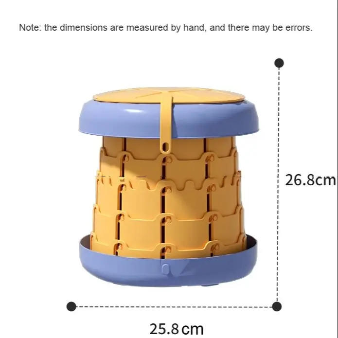 Potty Training Seat Children's Portable Collapsible Toilet Foldable Furniture For Toddler Outdoor Anti-slip Chair Clean Easily 5