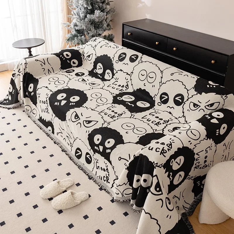 Blanket Sofa Towel for Living Room Furniture Dapestry Couch Coverecor Woven Cotton Sofa Cover 6