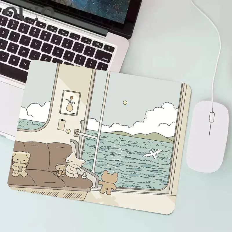 180x22 0 мм коврик для мыши, небольшие геймерские противоскользящие резиновые игровые аксессуары, коврик для мыши, клавиатура, компьютерная мышь, ковры для мыши