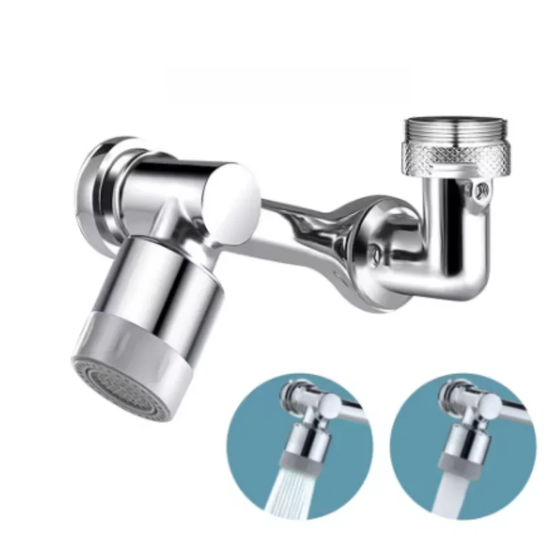 Copper Zinc Alloy 1080° Rotation Faucet Sprayer Head 20/22/24mm Adaptor