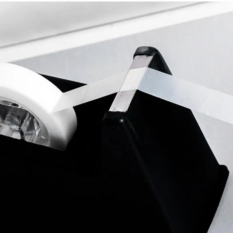 Transparent Tape Paper Packaging Sealing Tape Logistics Packaging Sealing Adhesive Paper Sealing Cartons 8Roll 1.8mmx25M