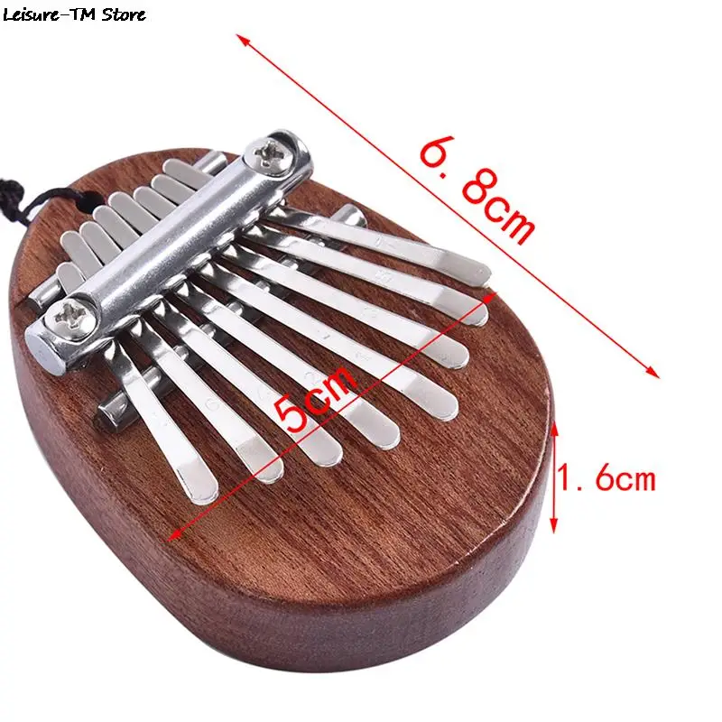 Musical Instrument Kalimba Guide Mini Kalimba 8 Keys Thumb Piano Great Sound Finger Keyboard Musical Instrument Wooden/Acrylic