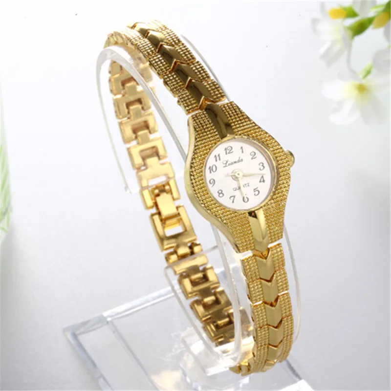 Women Bracelet Watch Mujer Golden Relojes Small Dial Quartz leisure Watch Popular Wristwatch Hour female ladies elegant watches 11