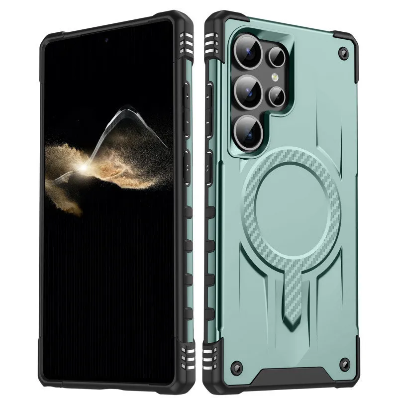 Military-Grade Airbag Drop-Proof Magnetic Protective Phone Case
