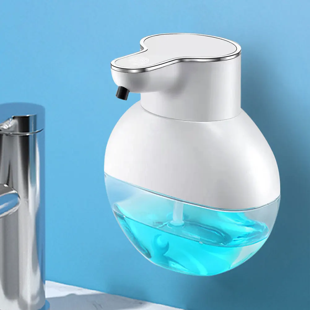 

Automatic Sensing Liquid Soap Dispenser 400ML Wall Mounted Detergent Dispenser Infrared Sensor 500mAh for Home Bathroom Kitchen