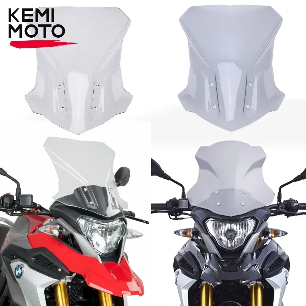 Déflecteur de pare-brise à double bulle pour moto, housse de protection épaisse, accessoires pour BMW Gravi GS, G310 GS, 2017-2022