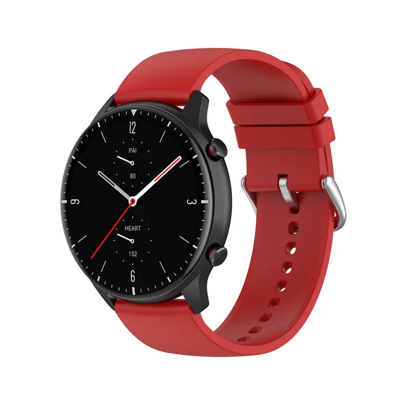 22mm Strap for Xiaomi Huami Amazfit GTR3 pro GTR2 2e Sport Bracelets for Galaxy watch 3 Venu2 Silicone Smart Watch Wrist Band