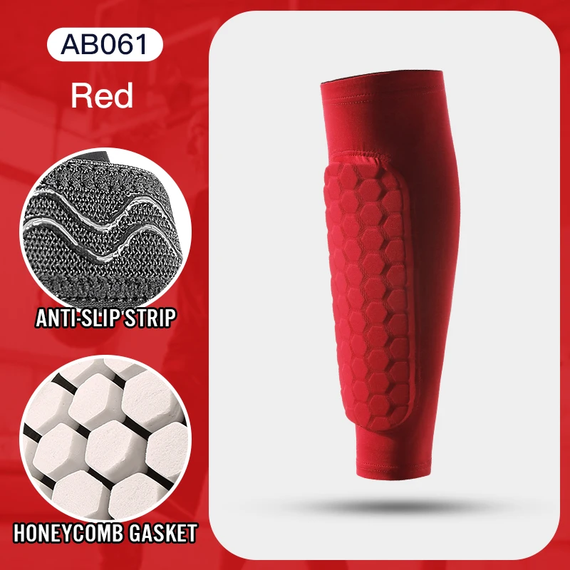 Shockproof Honeycomb Nylon Leg Sleeves & Shin Guards