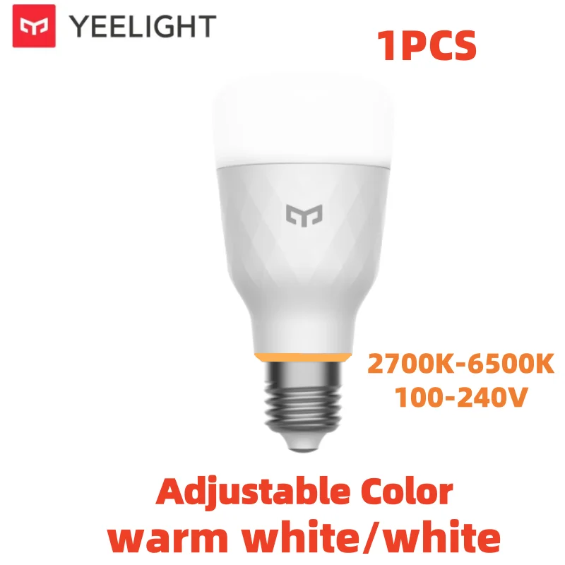 ตัวเลือกสินค้า หลอดไฟอัจฉริยะ Yeelight W3 ขั้ว E26 WiFi สั่งการด้วยเสียง
