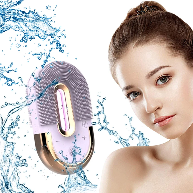 Face Cleaning Brush Ultrasonic Cleaner Electric Ipx7 Vibration