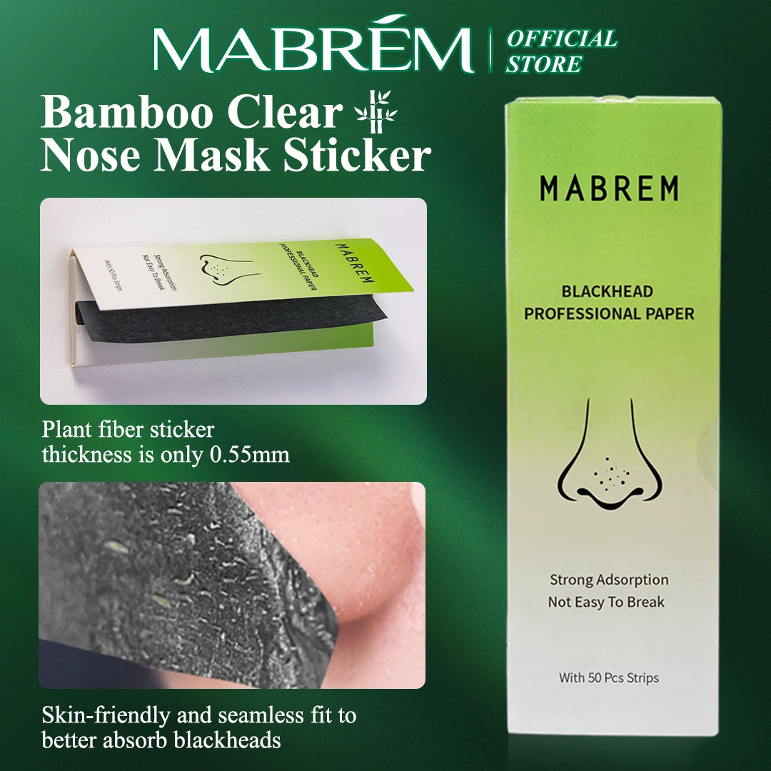 Remove Blackhead Mask Nasal Membrane Skin Care Bamboo Charcoal Gentle Pore-shrinking Nose Patch Deep Cleansing